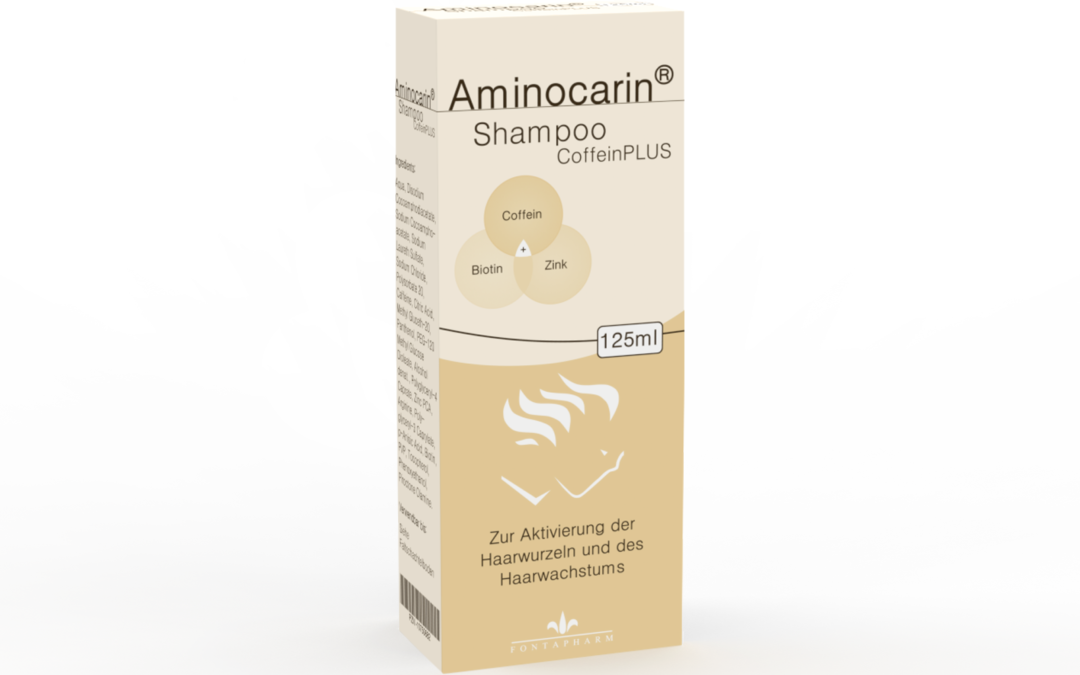 Aminocarin Shampoo CoffeinPLUS dünnes haar