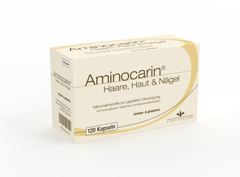 Aminocarin Kapsel, gezielte Nährstoffe für Haare Hgaut und Nägel