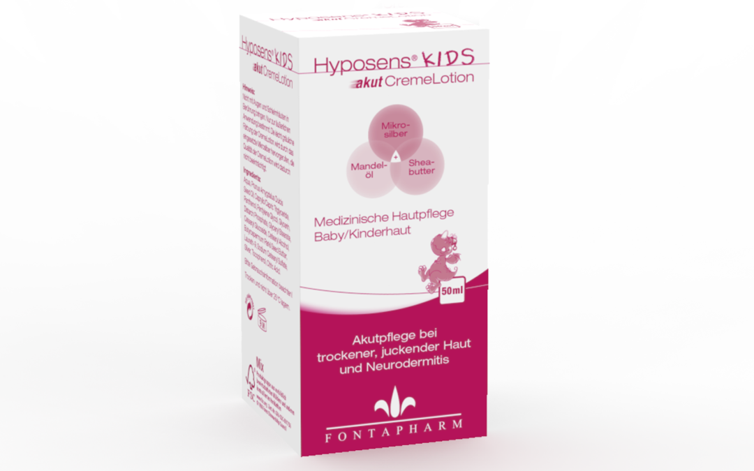 Hyposens Kids akut CremeLotion neurodermitische kinderhaut